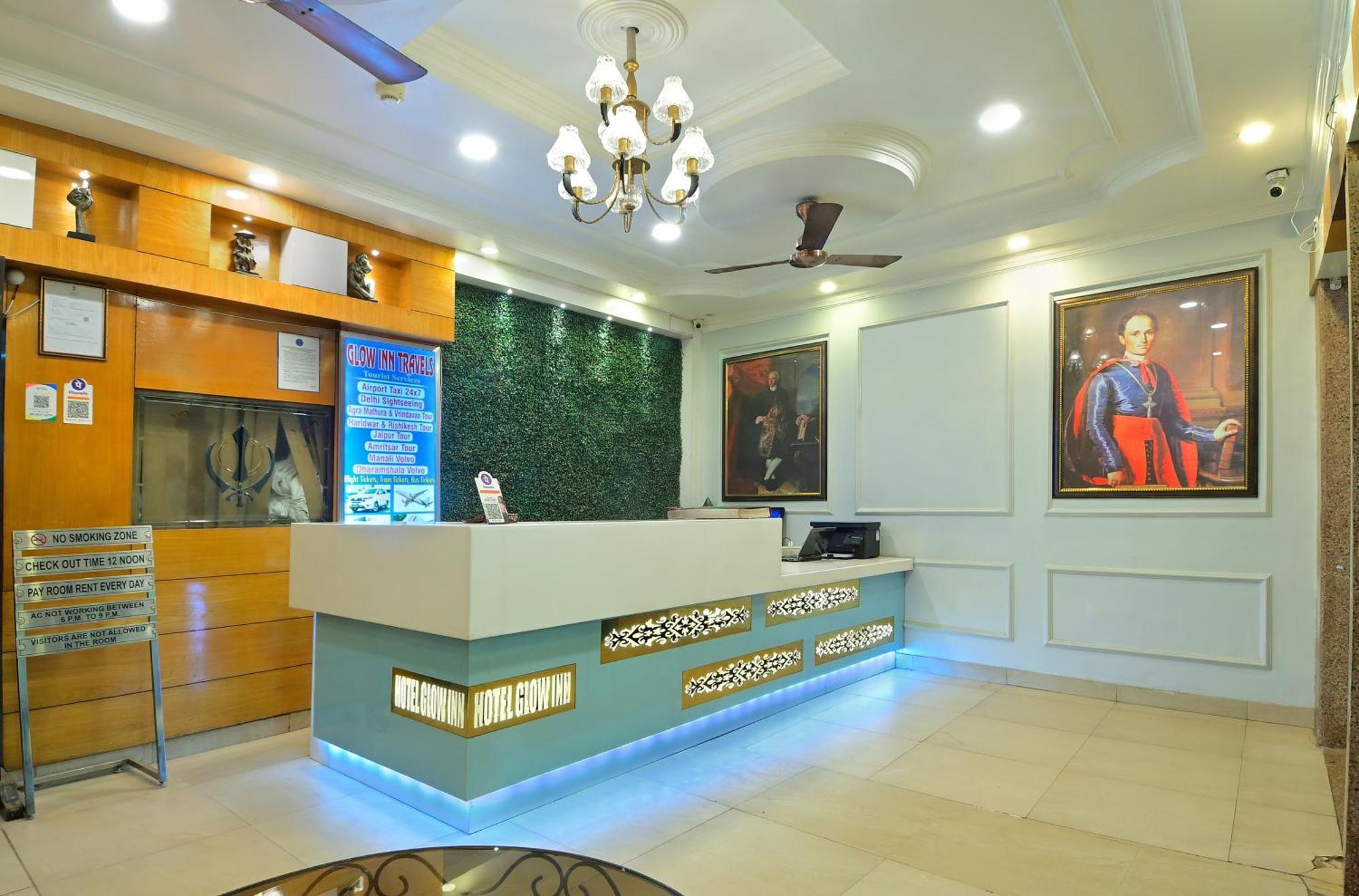 Hotel Glow Inn Paharganj-3 Mins Walk From New Delhi Railway Station 외부 사진