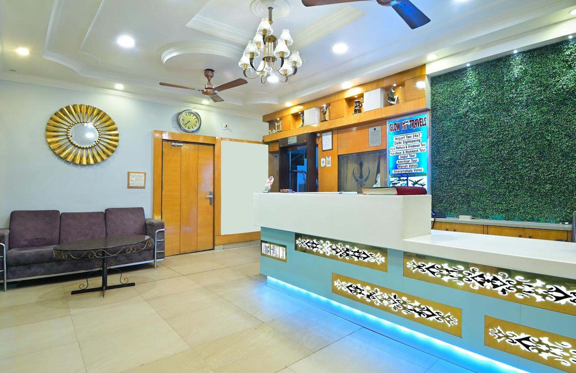 Hotel Glow Inn Paharganj-3 Mins Walk From New Delhi Railway Station 외부 사진